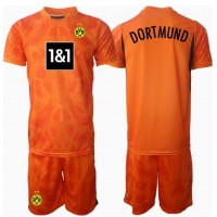 Camiseta Borussia Dortmund Portero Tercera Equipación Replica 2024-25 para niños mangas cortas (+ Pantalones cortos)